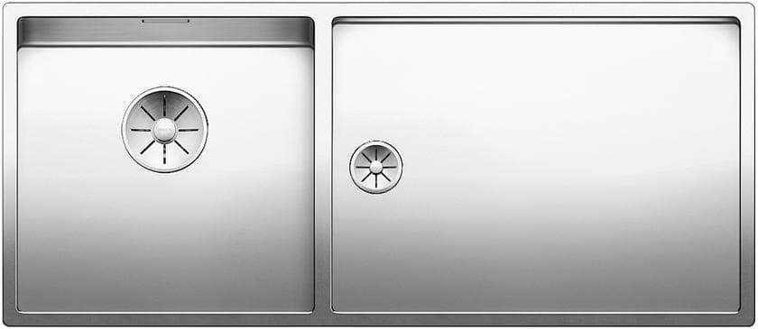 Мойка BLANCO CLARON 400/550-T-IF нержавеющая сталь, Нержавеющая сталь