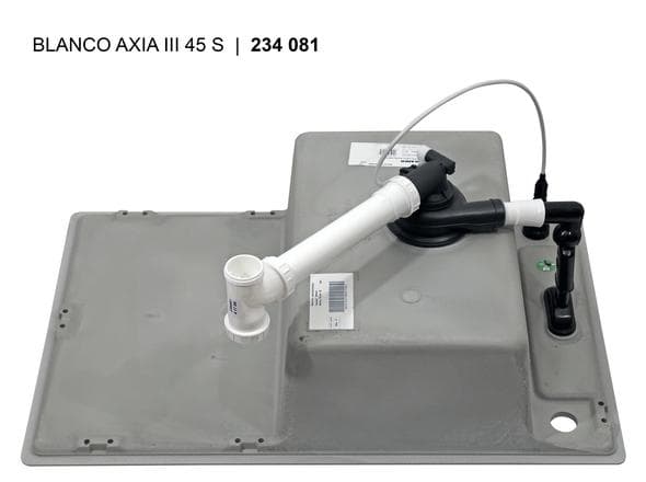 Мойка BLANCO AXIA III 45 S-F SILGRANIT